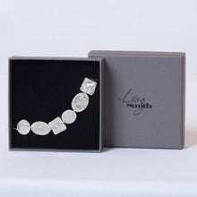 Load image into Gallery viewer, Recycled Silver Shapes Bracelet