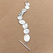 Load image into Gallery viewer, Recycled Silver Shapes Bracelet