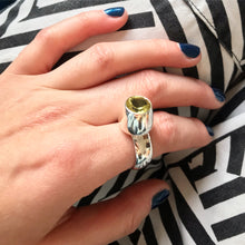 Load image into Gallery viewer, Citrine Huge Honey Pot Ring