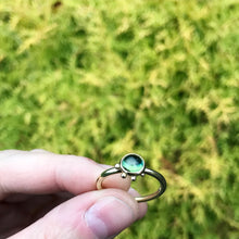 Load image into Gallery viewer, Sapphire & Fairtrade Gold Granule Rings