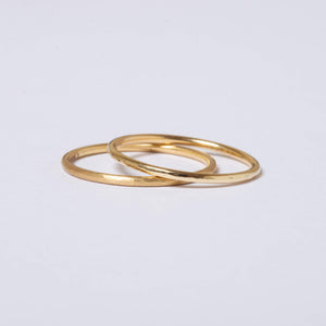 Skinny Fairtrade Yellow Gold Ring