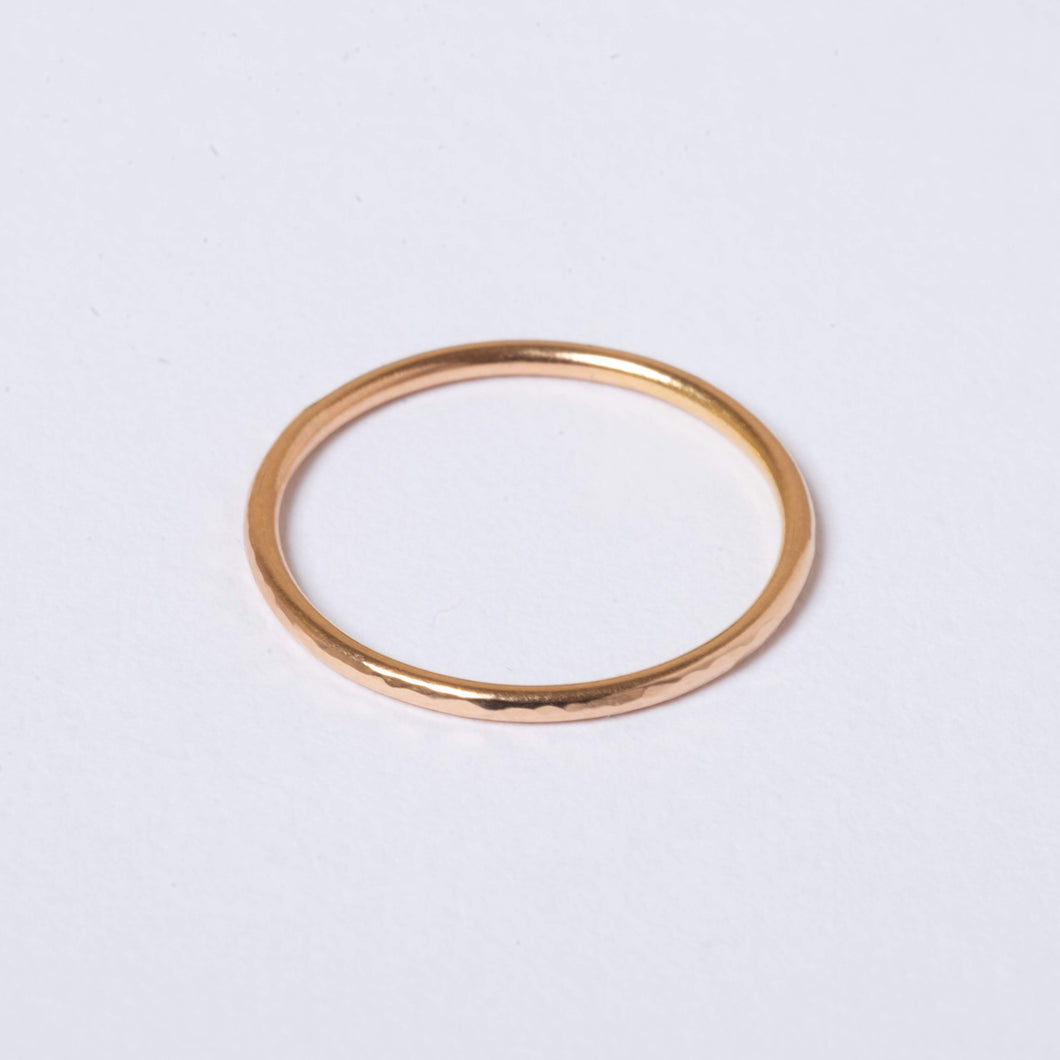 Skinny Fairtrade Rose Gold Ring