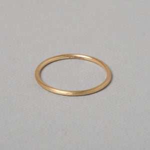 Skinny Fairtrade Yellow Gold Ring
