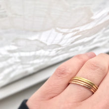 Load image into Gallery viewer, Skinny Fairtrade Yellow Gold Ring