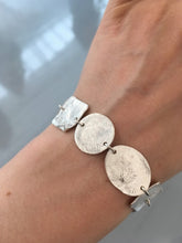 Load image into Gallery viewer, Recycled Silver Shapes Bracelet
