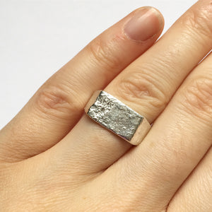 Wee Silver Signet Ring